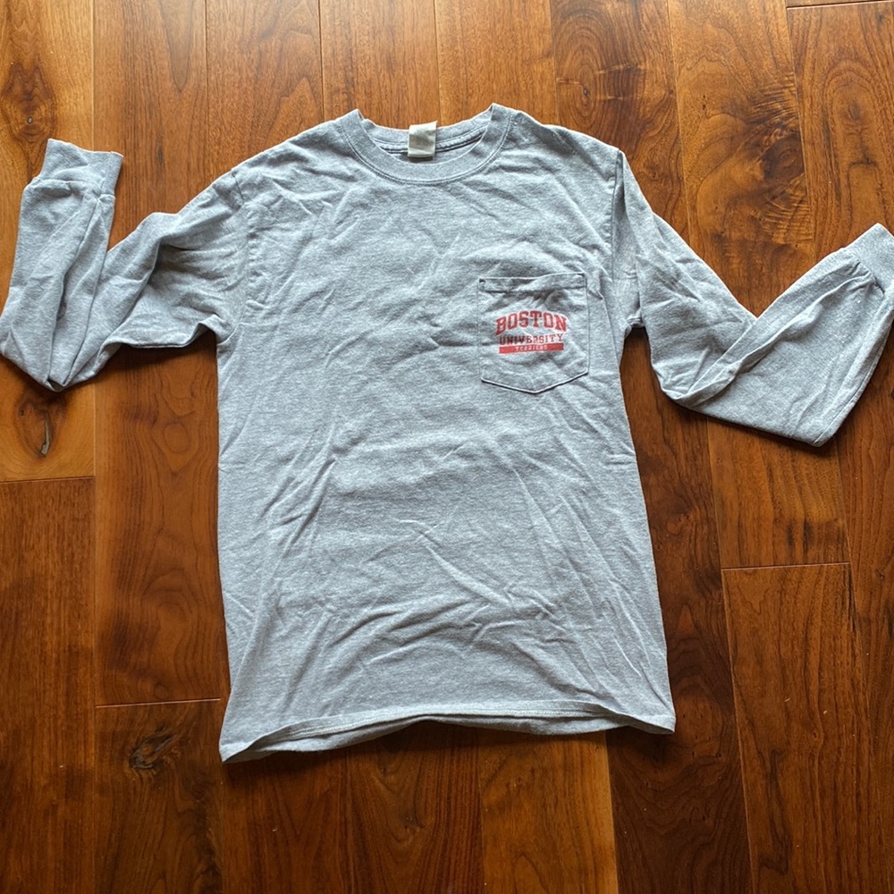 Boston university long sleeve size S